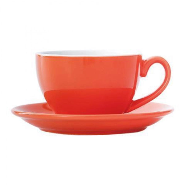 7.5 Oz Ceramic Cup And Saucer Set