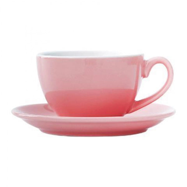 7.5 Oz Ceramic Cup And Saucer Set