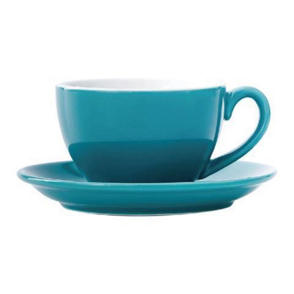 7.5 Oz Ceramic Cup And Saucer Set