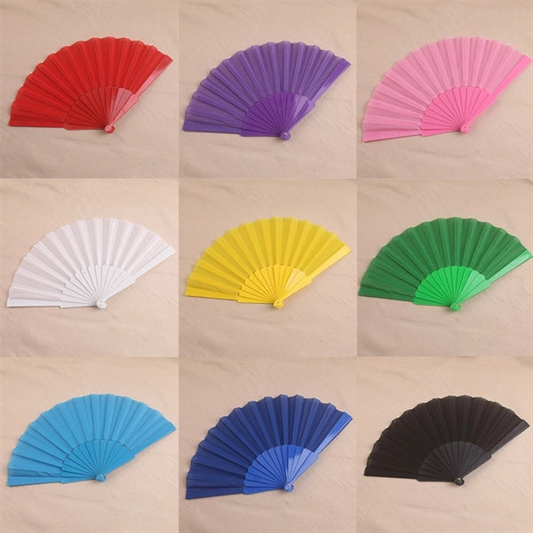 LGBT Rainbow Pride Hand Folding Fan