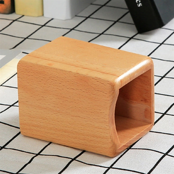 Natural Beech Wood Pen Holder