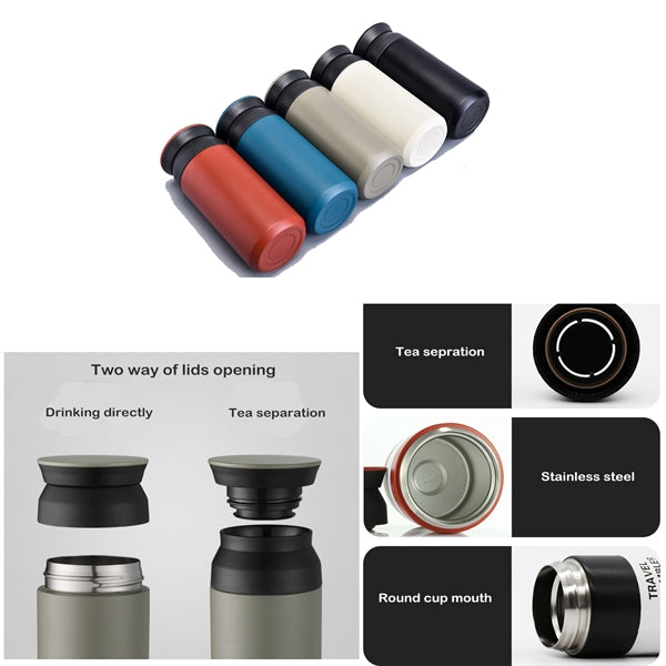 Vacuum Insulated Stainless Steel Travel Tumbler 12 oz