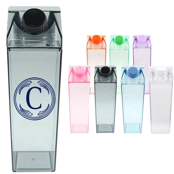 Plastic Milk Carton Clear Water Bottle