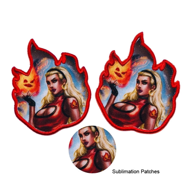 Dye Sublimated Patches