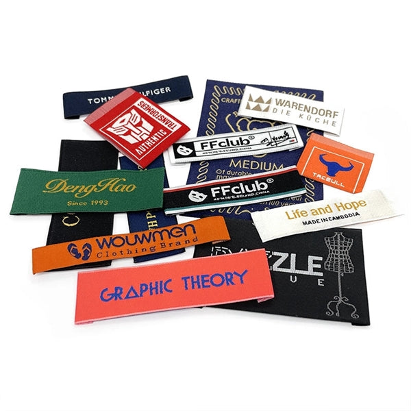 Woven Clothing Fabric Label