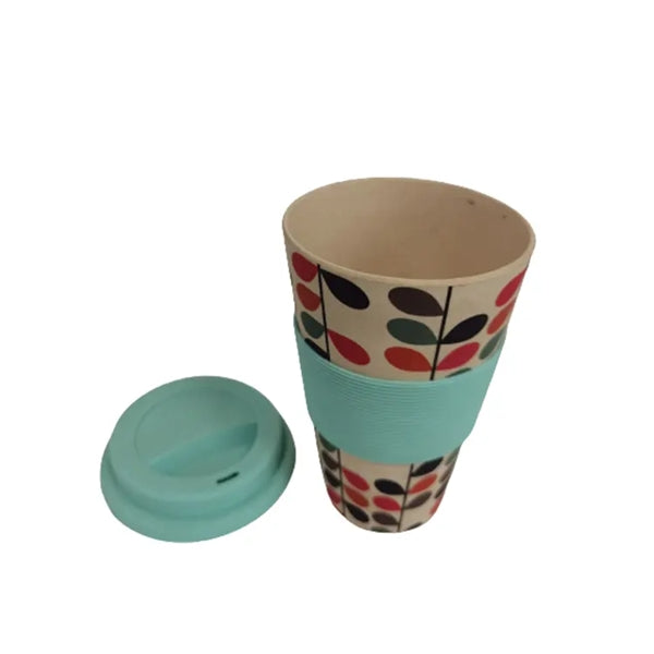Environmentally friendly bamboo fiber coffee mug cup
