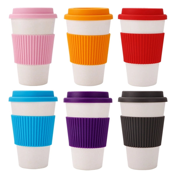 Environmentally friendly bamboo fiber coffee mug cup