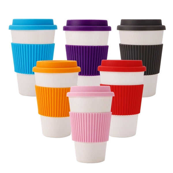 Environmentally friendly bamboo fiber coffee mug cup