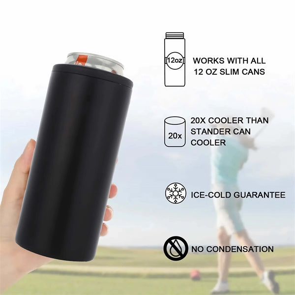 Can Cooler Insulated for 12oz Slim