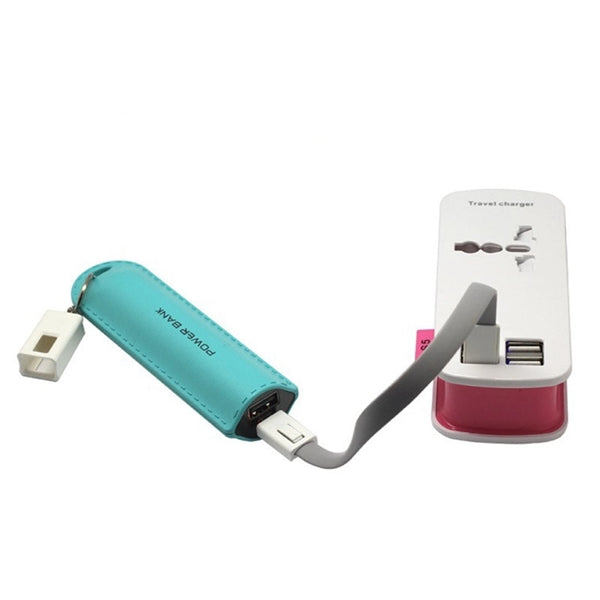 2600mAh Mini Portable Key Chain Power Bank
