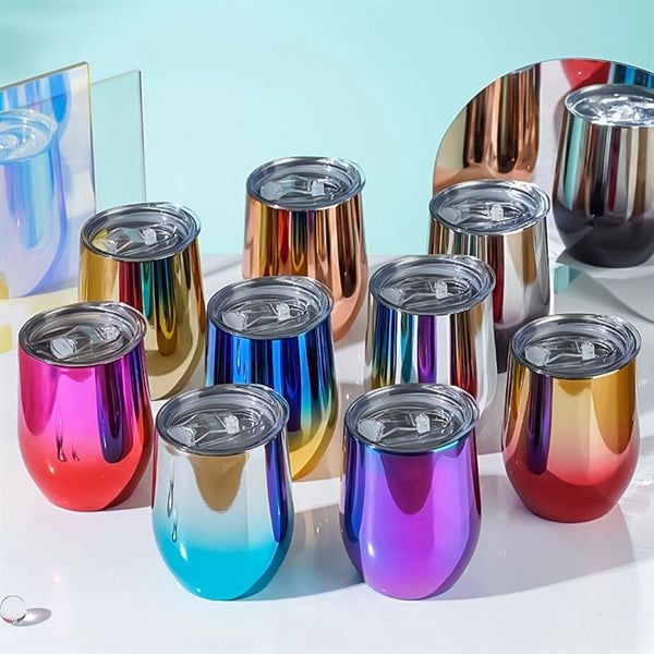 12 Oz stemless wine bottle
