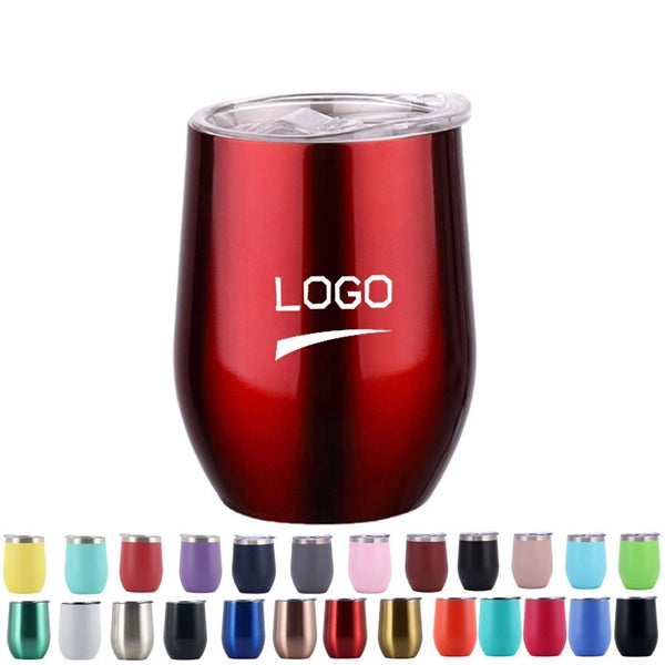 12 Oz stemless wine bottle