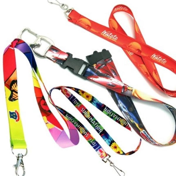 3/4 inch Full Color Lanyard-A