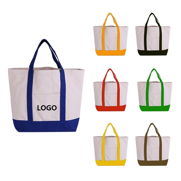 Heavy Duty Stylish Everyday Cotton Canvas Tote Bag