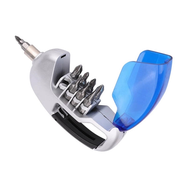 Carabiner Screwdriver Kit Set w/ LED FlashLight