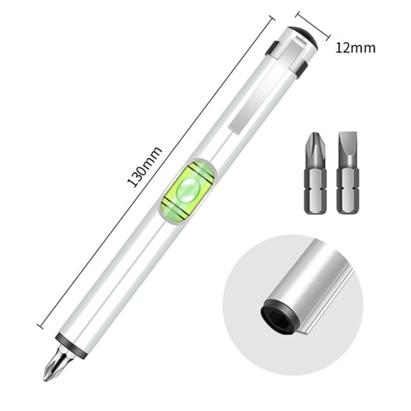 Multifuction Pens Shape Level Tool Screwdriver