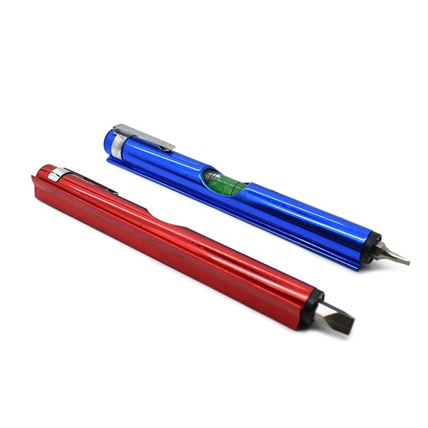 Multifuction Pens Shape Level Tool Screwdriver