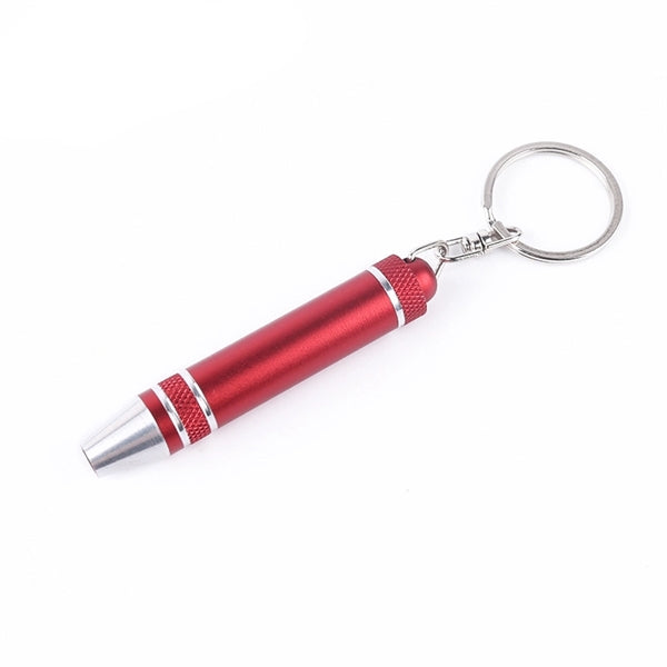 3 Bit Metal Screwdriver Tool Kit With Keychain