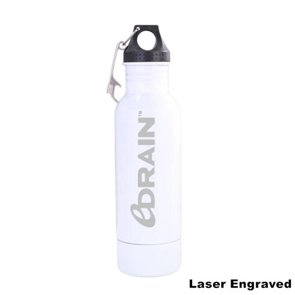 12 oz Stainless Steel Beer Can Bottle Cooler with Opener