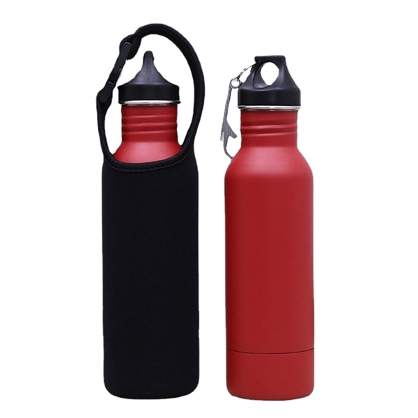 12 oz Stainless Steel Beer Can Bottle Cooler with Opener
