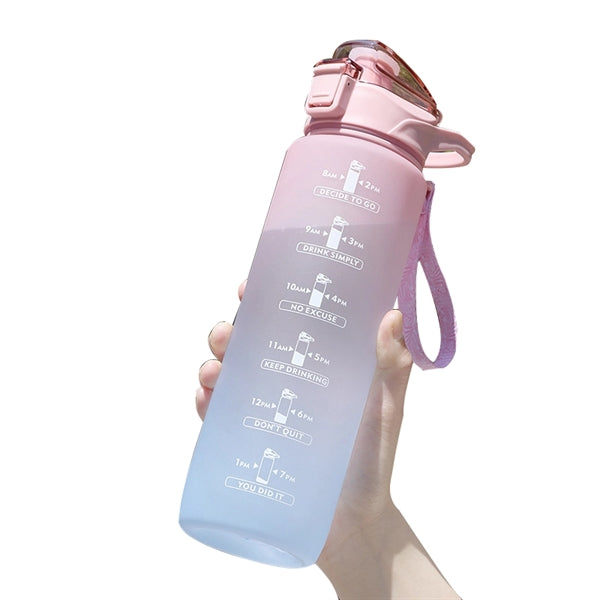 32 OZ Motivational Water Bottle