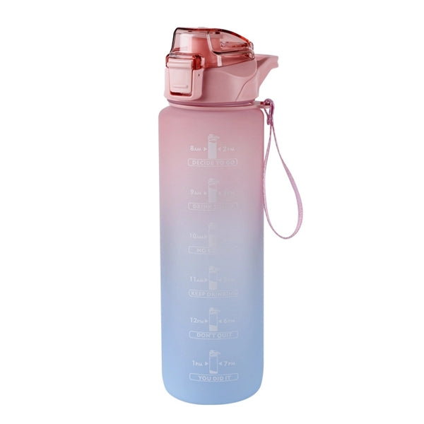 32 OZ Motivational Water Bottle
