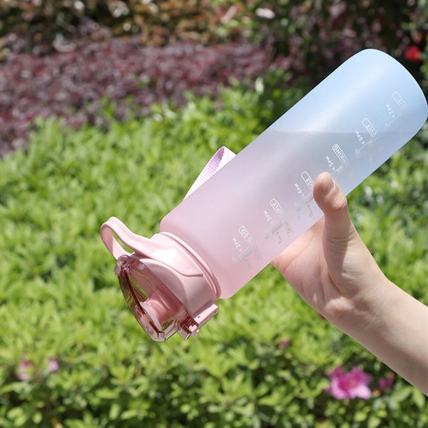 32 OZ Motivational Water Bottle