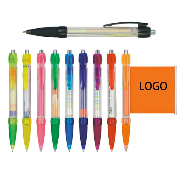 Plastics Stylus Pen W/ Banners