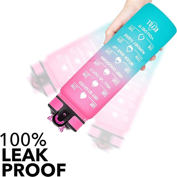 32 OZ Motivational Water Bottles