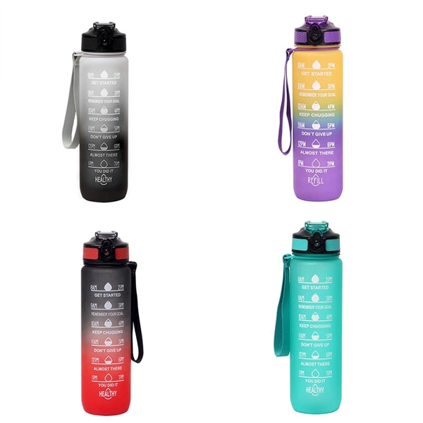 32 OZ Motivational Water Bottles
