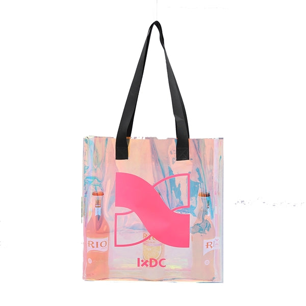 Colorful Transparent Jelly Shipping Tote Bag