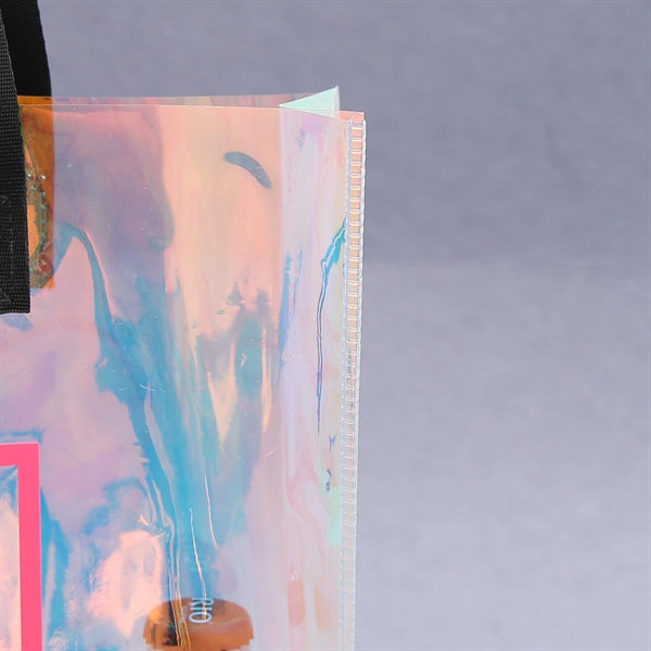 Colorful Transparent Jelly Shipping Tote Bag