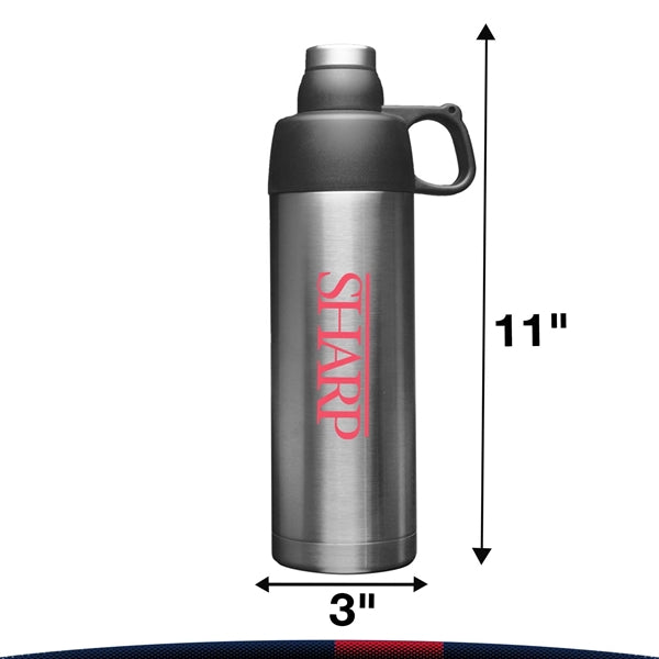 Folcx Stainless Steel Sports Bottle - 18 OZ.