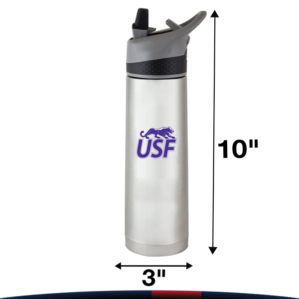 Rincy Stainless Steel Water Bottle - 18 OZ.