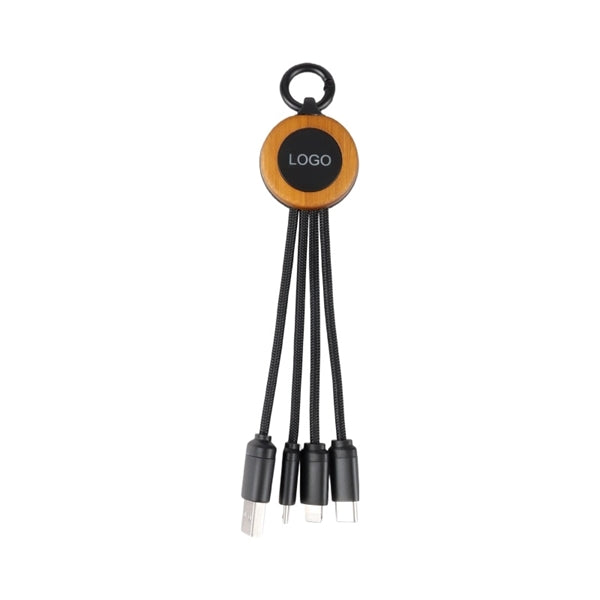 6 inch Eco-friendly LED Multifunction Charging Cable