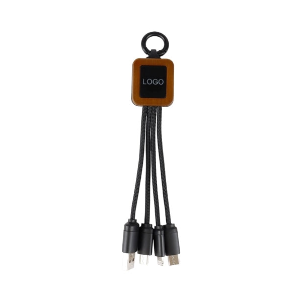 6 inch Eco-friendly LED Multifunction Charging Cable