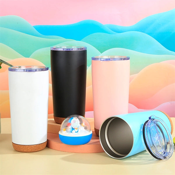 Stainless Steel Water Bottle With Cork Base