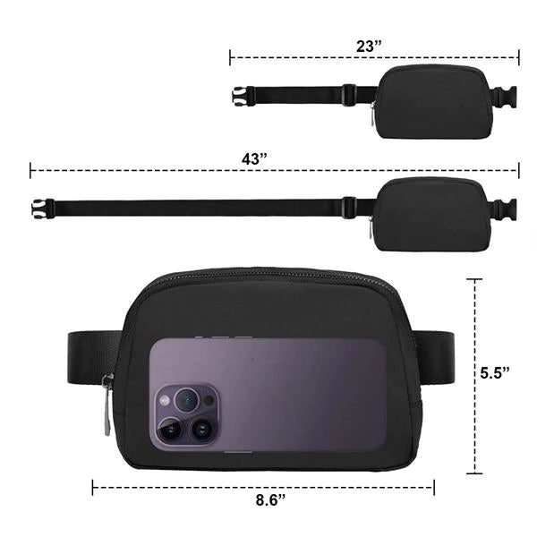 Mini Belt Bag with Adjustable Strap