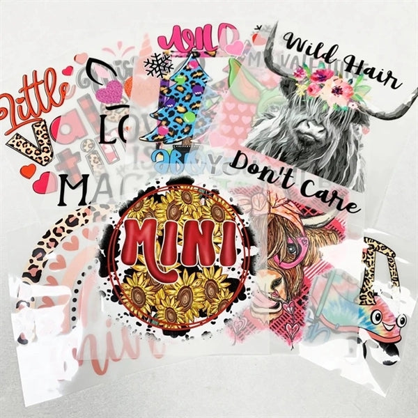 Full Color Heat DTF Transfers