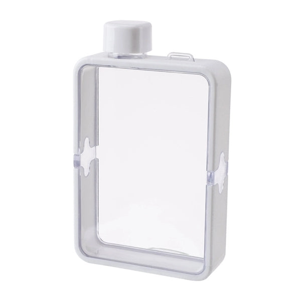 A5 13oz Square flat water flask