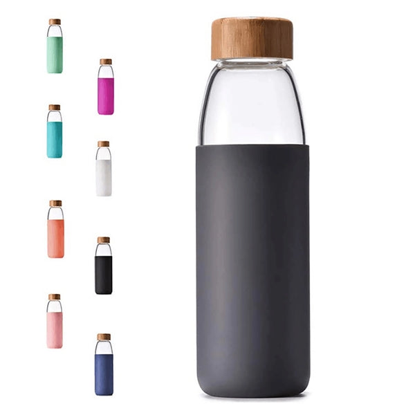 18 oz Glass Water Bottle