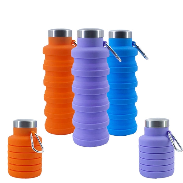 18 Oz Silicone Collapsible Bottle