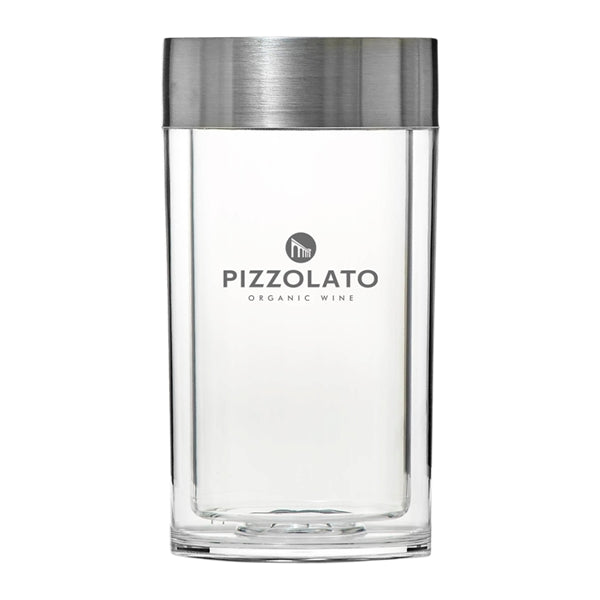 Hybrid Stainless Steel and Acrylic 1-Bottle Wine Chiller