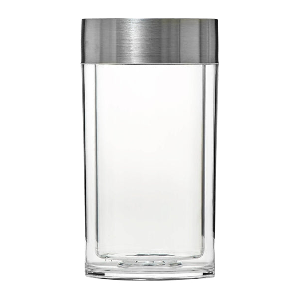 Hybrid Stainless Steel and Acrylic 1-Bottle Wine Chiller