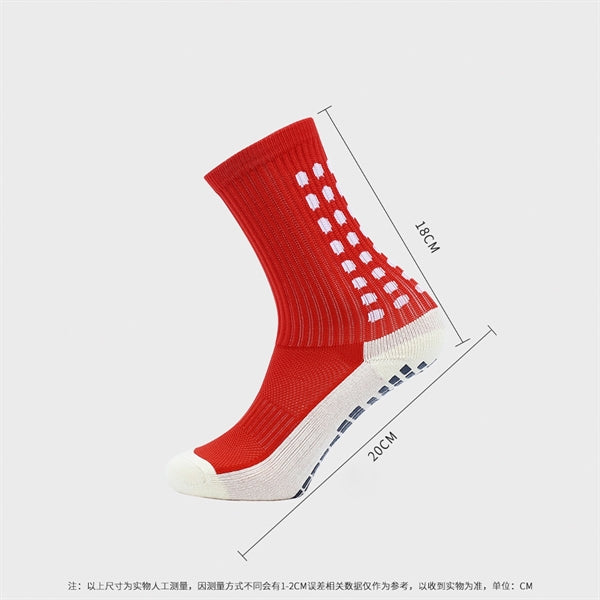 Colour Football Suction Cup Grip Anti Slip Soccer Socks