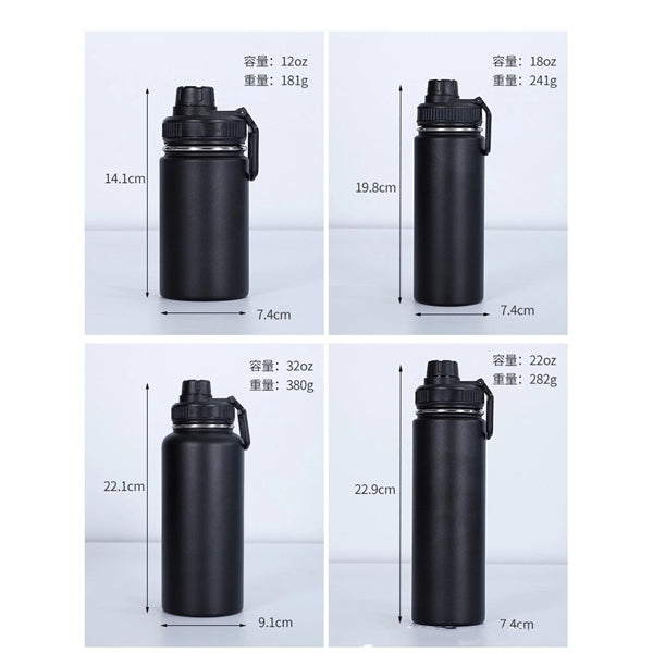 Stainless Steel Americano Outdoor Mountaineering Waterbottle