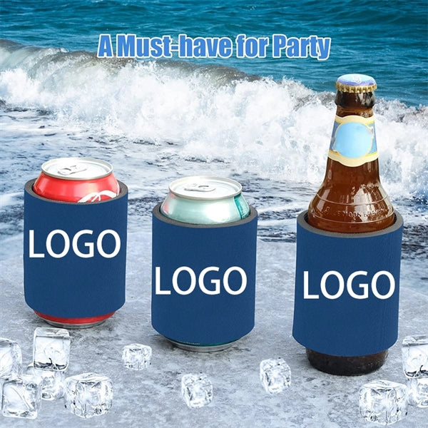 Full Color Non-slip Drinks Can Cooler Sleeve Cover Holder