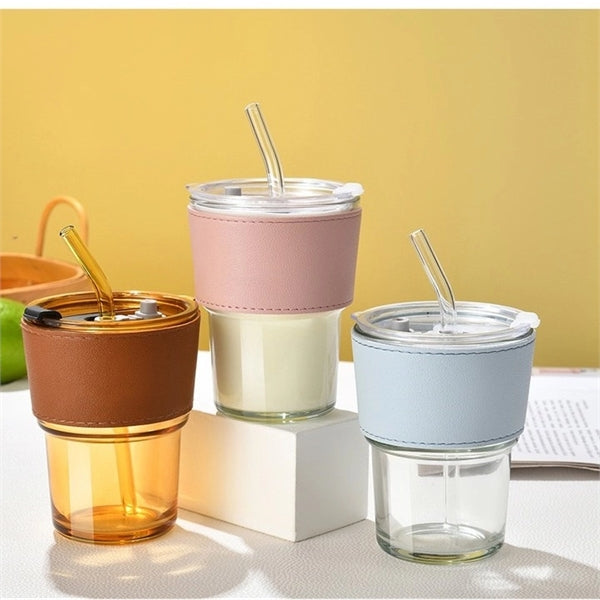 400ML/13.5OZ Transparent Glass Cup