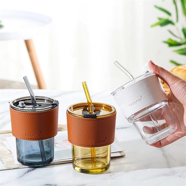 400ML/13.5OZ Transparent Glass Cup