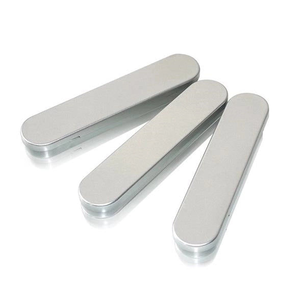 Hinged Tinplate Box Metal Flip-top Container